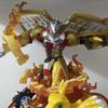 30cm Digimon Adventure Figuren Taichi Agumon War Greymon Anime Figuren PVC Statue Sammlermodell Schreibtischverzierung Spielzeug Geschenk