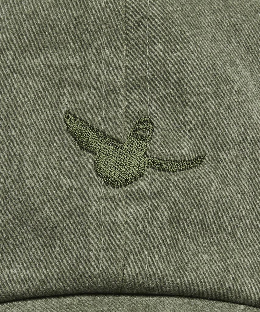 MARK GONZALES Angel Washed Basic Ball Cap - Olive