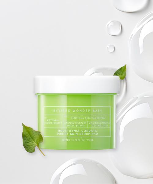 Wonder Bath Houttuynia Cordata Clean Serum Pad 70 Stück + Maskenpackung 1 Stück