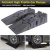 Heavy Duty Plastic Car Ramps Ramp Car Vehicle Truck Repairing Hand Tool Car Van SUV Antiskid Auto Oil Changing Repair Maintenance Jack Lift Tools