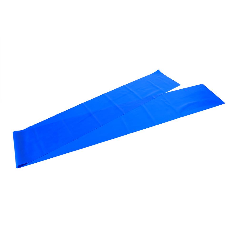 1.5M   Pilates Stretch Band Rubber Fitness Resistance Band(Purple)