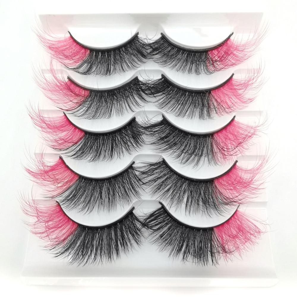 

5 пар/лоток длинные накладные ресницы для наращивания гибкие ресницы для макияжа вечеринки женские Style 17