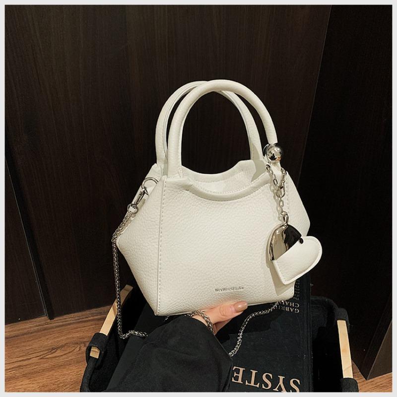 High-end Fashion Hand-carried Bucket Bag Women's New Versatile Simple Shoulder Bag Niche Trendy Messenger Bag