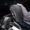 BBKV7 Suede Leather Car Shift Handle Cover Protective Accessories For BMW M Performance F20 F40 F22 F30 E90 F32 F06 F07 F46 E60 M5
