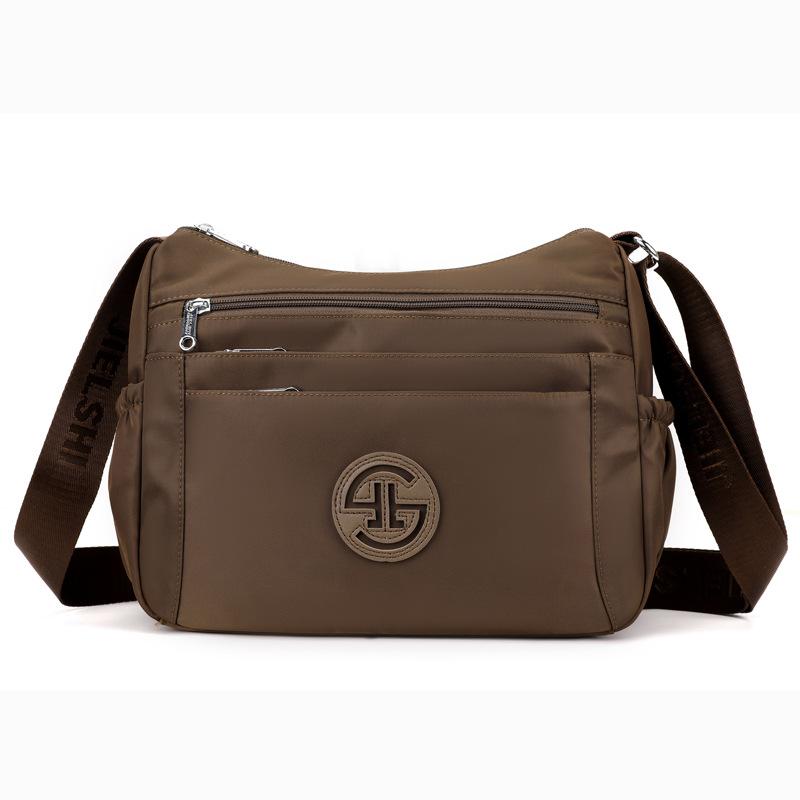 Large Capacity Multi-compartment Dumpling Bag Casual Versatile Shoulder Messenger Large Bag Women's Bag Canvas Bag