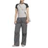 Adidas Fos Future Style Woven Pant Comfortable Fashion Simple Versatile Casual Pants Women pants Gray KC3776