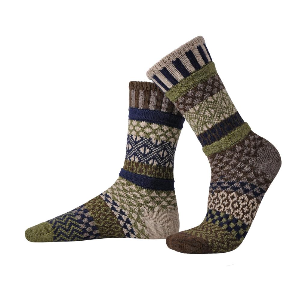 Solmate Socks Wool Crew Size S Socks, Bamboo, (22-25cm)