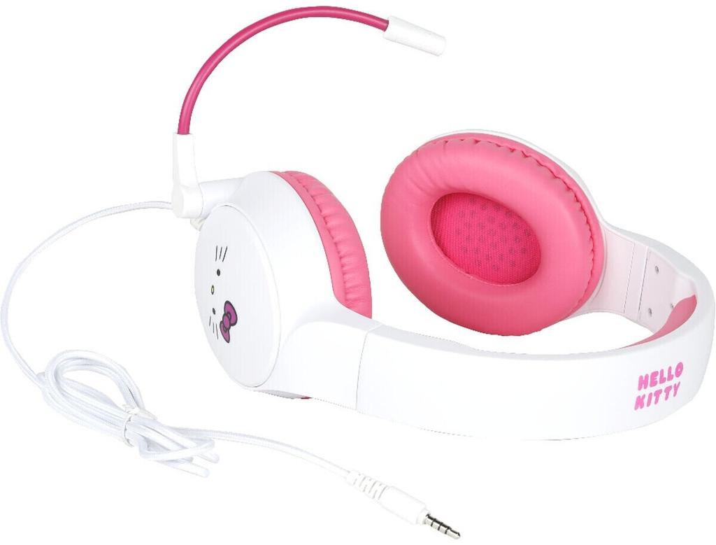 Игровая гарнитура Konix Hello Kitty Wired Gaming розовый/белый