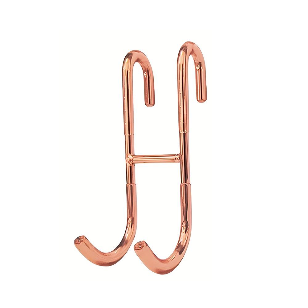 Heavy Duty Bathroom Hanger No-Drill Hanging Towel Rack Portable Shower Door Hook Bathroom