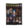 Zombies 4 Vintage Malachi Barton  Blanket Flannel  Lightweight Throw Blanket for Bedding Couch Bed Rug