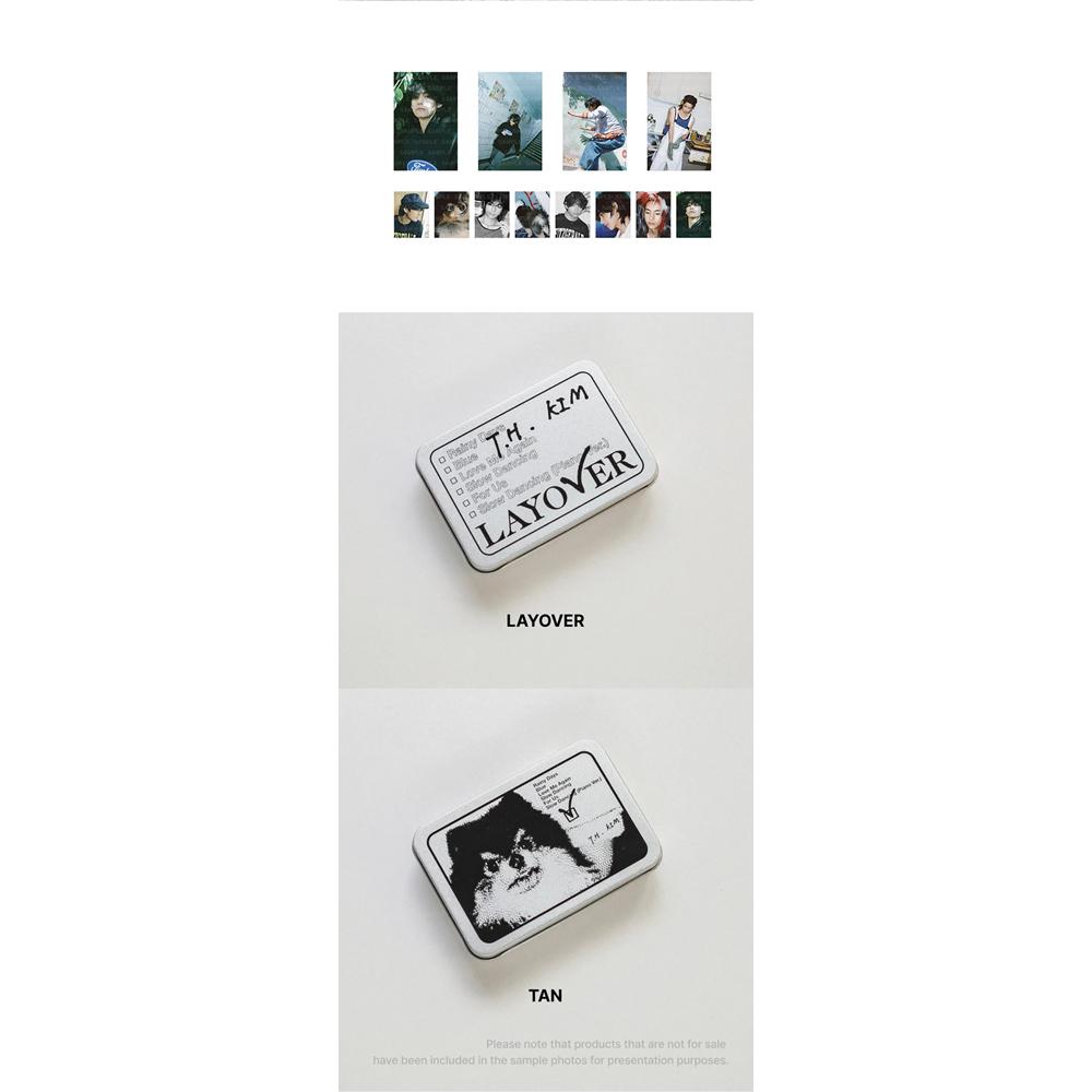 V - LAYOVER Tin Case Sticker Set