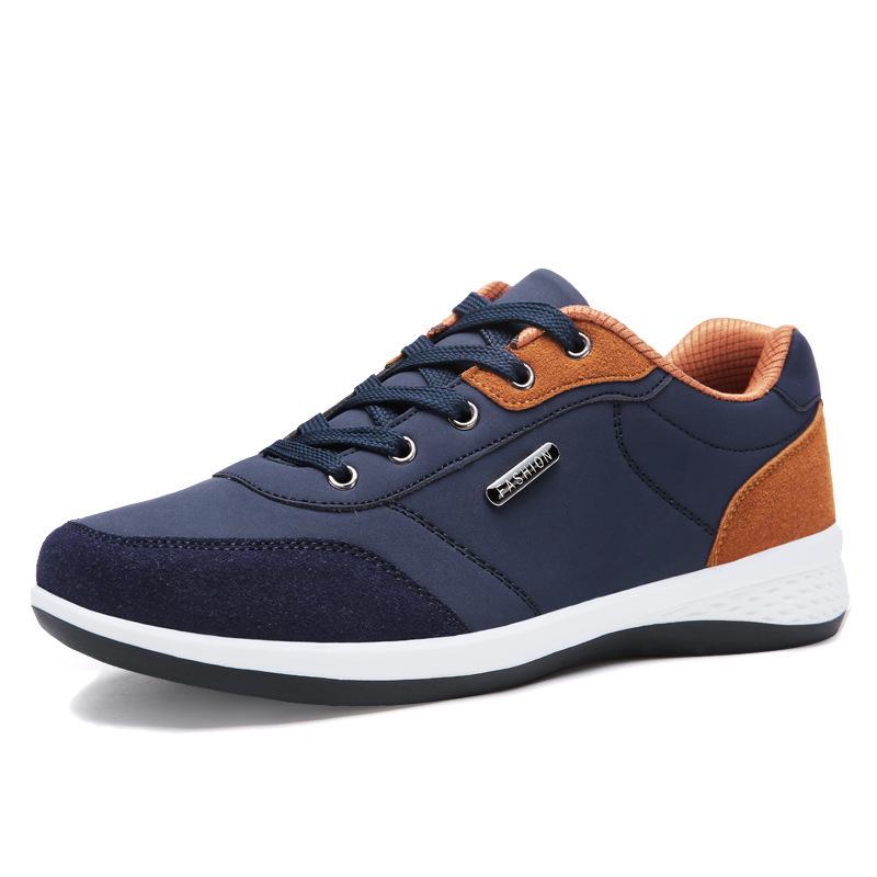 Spring Men's Non-slip Casual Walking Shoes - Soft Sole for Middle-aged and Elderly