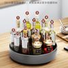 Kitchen Rotating Seasoning Rack, Countertop Multi-functional Rack, Cabinet, Oil, Salt, Sauce and Vinegar Conditioning Product Storage Corner Rack