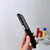 Mix Flip Handyhülle Einfache Leder Schutzhülle für Xiaomi Mix Flip Geometrisches Graffiti Gitter Metall Unabhängige Tastenabdeckung