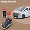 QHKY2 1:24 Toyota Alphard Key Control Alloy Car Model Sound and Light Pull Back Children's Toy Collectibles Birthday Gift
