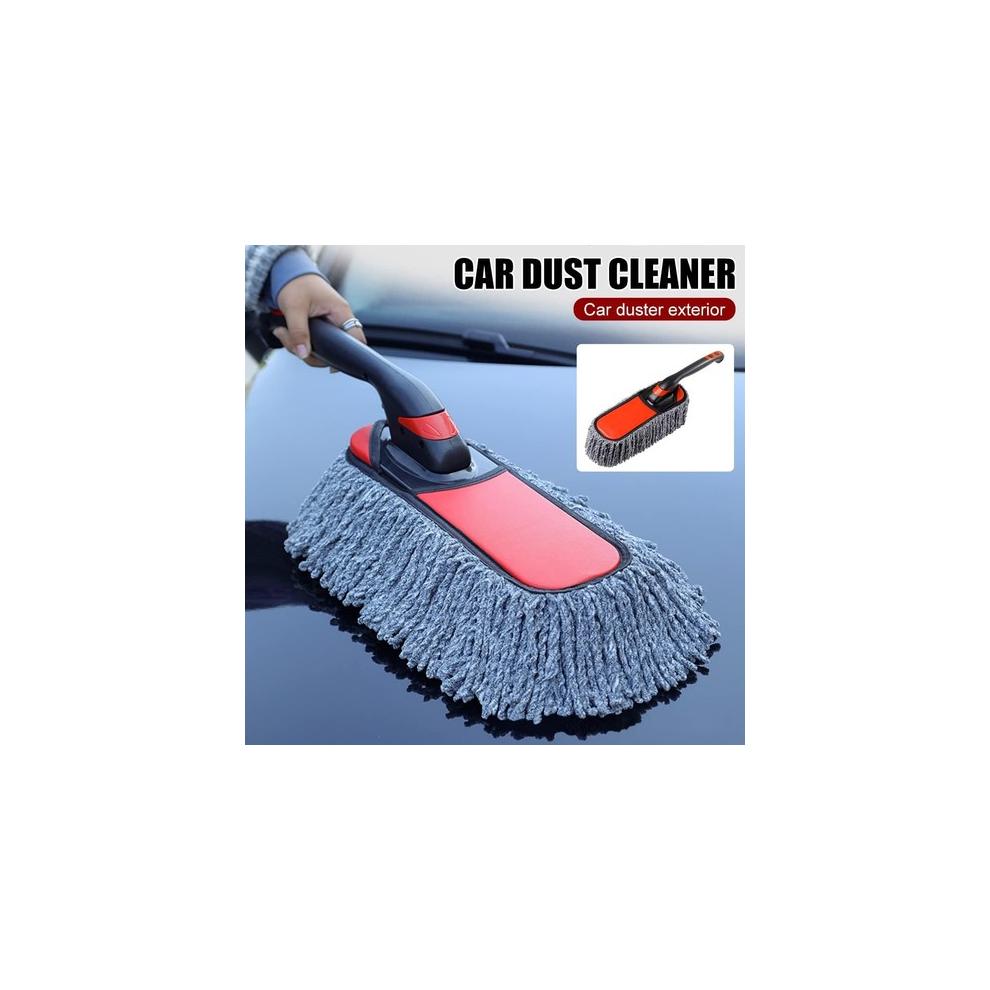 Scalable Microfiber Car Wash Cleaning Brush Duster Dust Wax Mop Dusting Tool