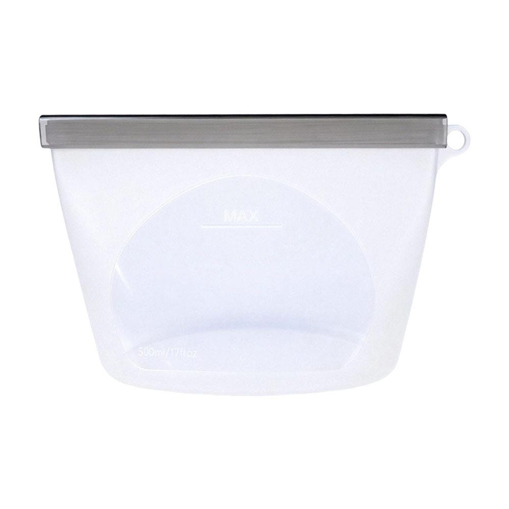 Moisture-proof Refrigerator Food Storage Bag Silicone Fruit Freezer Seal Bag for Kitchen