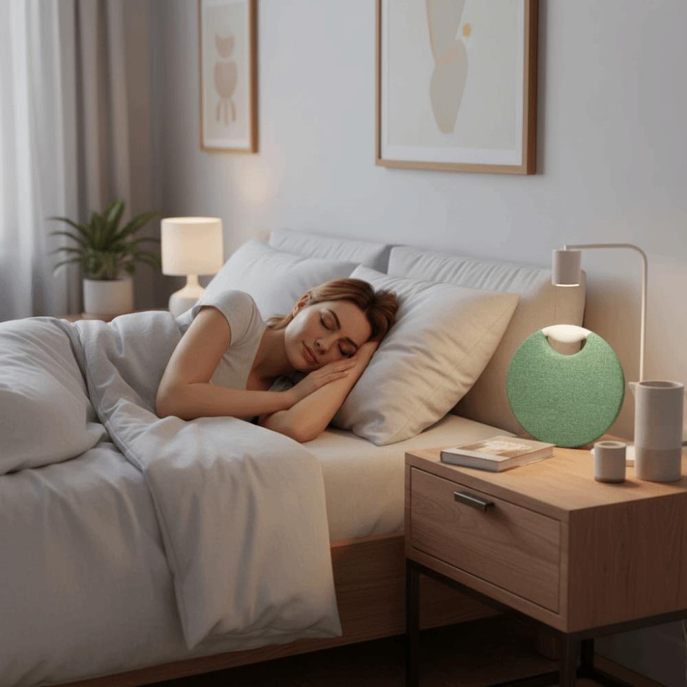 Mini Under Pillow Bluetooth Speaker For Better Sleep White Noise Machine Bedroom Relaxation