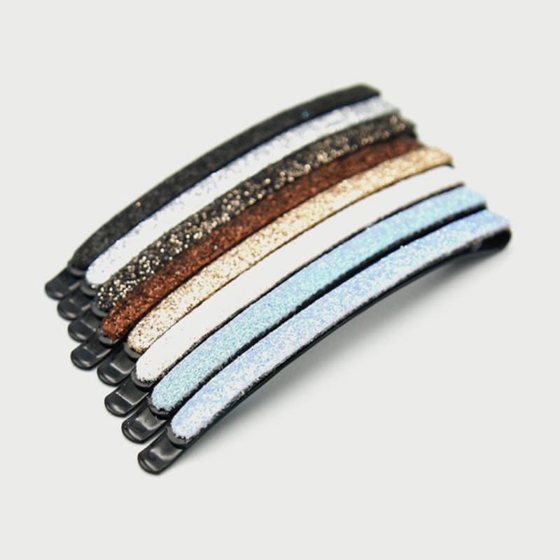 

J.Lauren Glittering Point Bobby Pin 2pcs Set H01401 brown