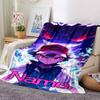 Customiz Name Personality Pokémon Gengar Blanket Soft &Warm Sofa Office Bed Travel Lunch Break Blanket, Gift Suitable All Seasons