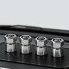 4Pcs Aluminum Car Tire Valve Caps Diamond Tyre Valve Airtight Cover For Opel OPC Astra Insignia Corsa Mokka Vectra Accessories