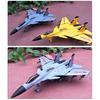Children Sliding Aircraft Alloy with Light Sound Pull Back J15 Fighter Toys Vehicles Diecast Airplanes Toys