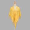 New Lace Women Scarf Shawls Fringe Solid  Muslim Hijab Party Shawl KTY