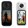 Mini 2.7K Thumb Action Camera 1080P Pocket Sport Cam 1.47 Inch 180 Angle WIFI Recorder Magnetic Attraction Bracket Camera