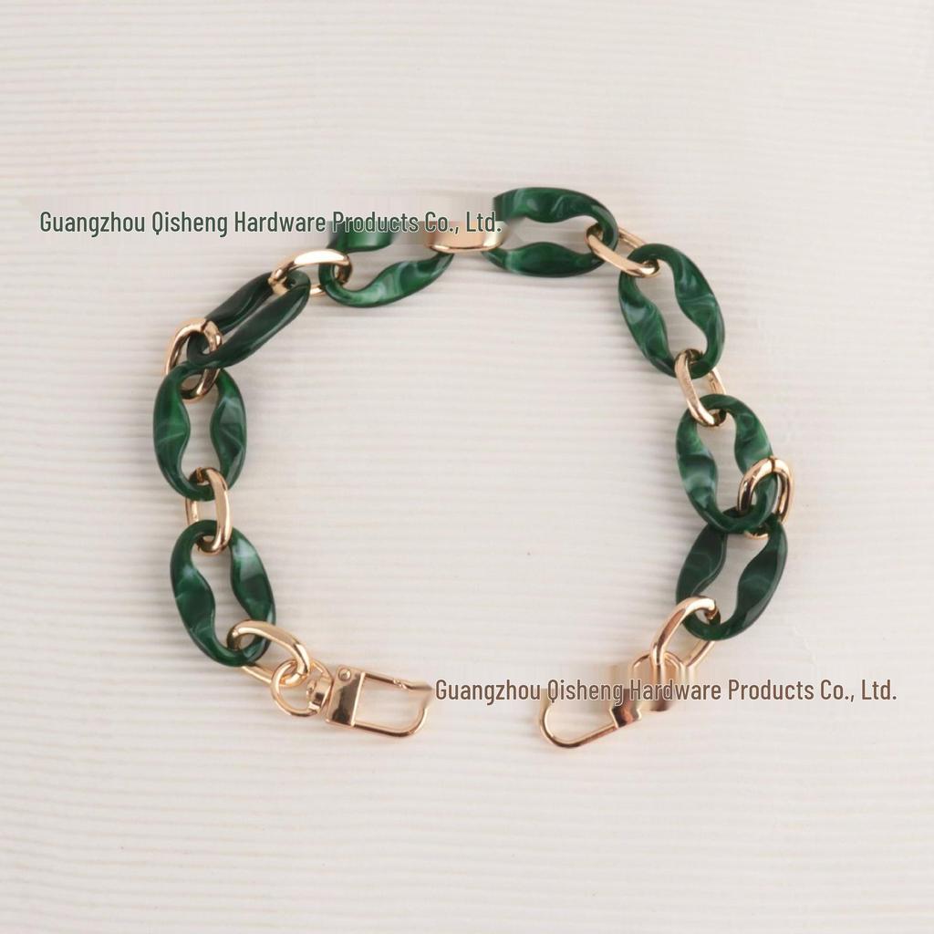Versatile Retro Acrylic Resin Chain for Phone Case and Bag Accessories