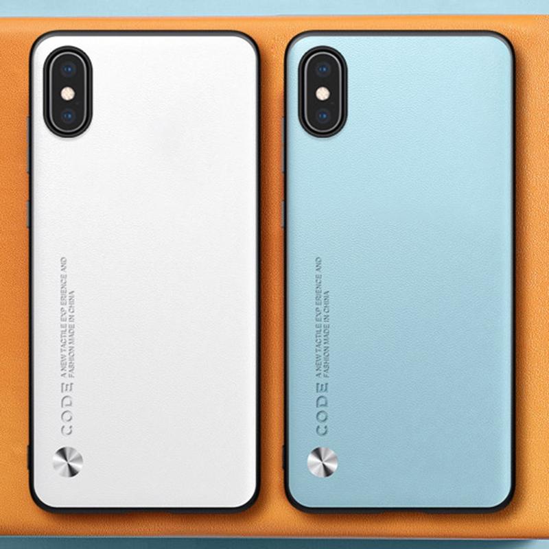 Luxus PU Lederhülle Für iPhone X XS Rückseite Silikon Stoßfest Vollschutz Handyhülle Für iPhone X S iPhoneX iPhoneXS