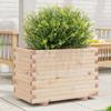 Vidaxl Garden Planter, 70X40X49.5 Cm, Solid Pine Wood