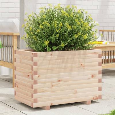 Vidaxl Donica Ogrodowa, 70X40X49,5 Cm, Lite Drewno Sosnowe