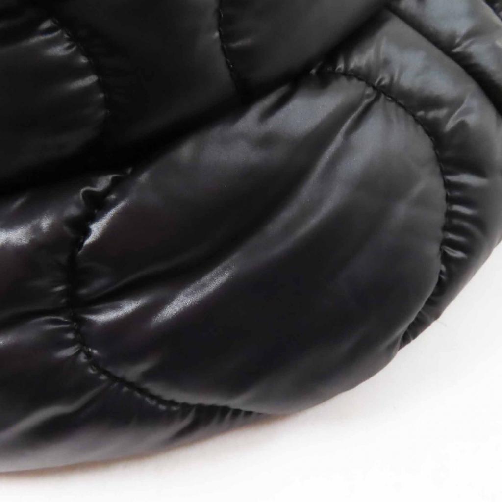 Excellent MIUMIU hat Logo embroidered black polyamide (nylon) Women S 5HC196 Used