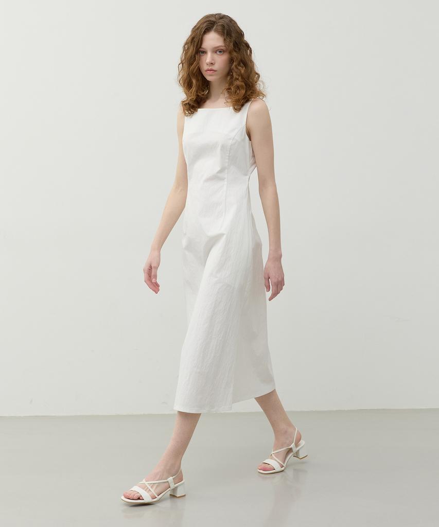 City Breeze Square Strap Dress_3 Colors