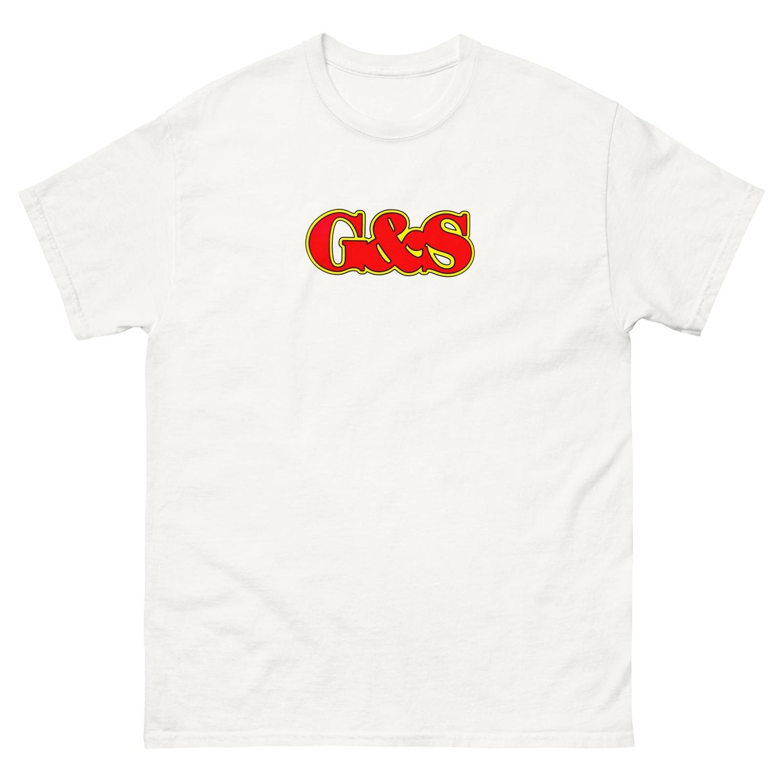 G&S Skateboards Vintage Logo T Shirt 1970s Tee S разноцветный