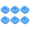 6Pcs Tennis Racket Dampener Tennis Shock Absorbers Soft Silicone Racket Dampener to Reduce Vibration Easy to Install