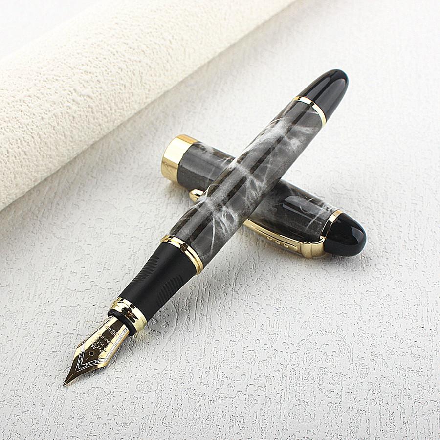Jinhao X450 Nero Lucido 18Kgp Pennino 0.7Mm Pennino Lrgo Jinhao 450 Lusso Business Viola Vino Verde Dorato 21 Colori Seleziona