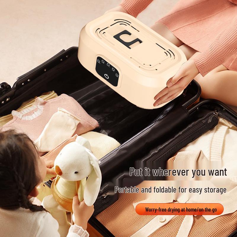 Compact Smart Foldable Clothes Dryer for Travel & Home