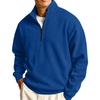 Men's Pullover with Collar Long Sleeve Casual Sweatshirt