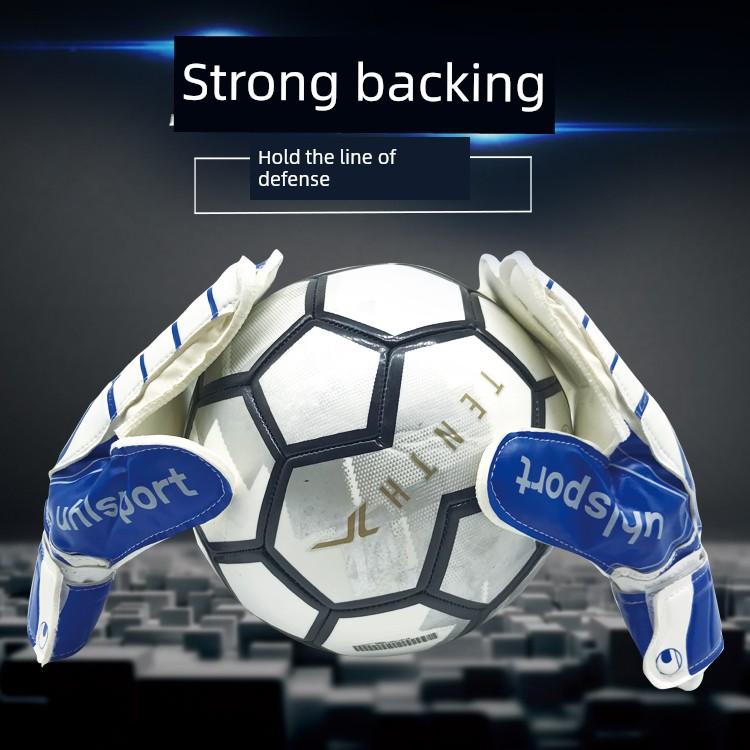 Kids Goalkeeper Gloves Gantry Football Training Goalkeeper Latex Non Slip Breathable Primary School Student Football Goalkeeper Gloves