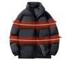 Men's American Style Waterproof Winter Coat - Warm, Thick, Versatile Down Cotton with Stand Collar