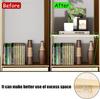 2/4/6/8/10 Shelf Support Adhesive Pegs Closet Partition Bracket Cabinet Support Clips Wall Hanger Sticker For Kitchen Bathroom
