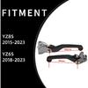 Motorcycle Brake Clutch Lever Pivot Levers Set Adjustable CNC for YZ85 2015-2023 YZ65 2018-2023 YZ 65 85 Dirt Pit Bike Black