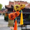 3D Gourd Fragrant Bag Chinese Style Color Printing Blessing Fragrant Bag with Tassels Traditional Incense Bag