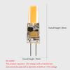 10Pcs G4 LED COB Mini Lamp 3W Bulb AC DC 12V 220V Candle Lights Replace 30W 40W Halogen for Chandelier Spotlight
