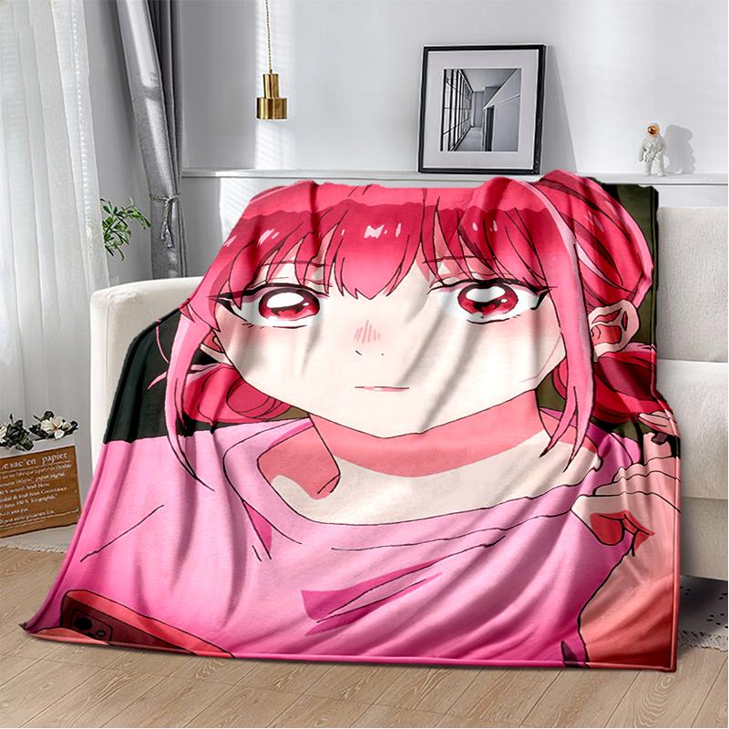 3D Cartoon Blue Box Ao No Hako Love Anime  Blanket,Soft Throw Blanket for Home Bedroom Bed Sofa Picnic Travel Office Cover Kids