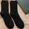 Cold Proof Men's Socks Women Anti Slip Warm Plush Middle Tube Socks Winter Cycling Mountain Climbing Thick Mid Length Hosiery