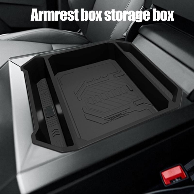 ABS Center Console Storage Tray for Vehicle Waterproof Organizer Improving Efficiency Quick Install