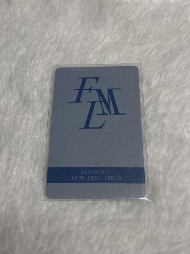 [USED] SEVENTEEN FML S.Coups Chinese KMS 2.0 Lakidro Trading Card
