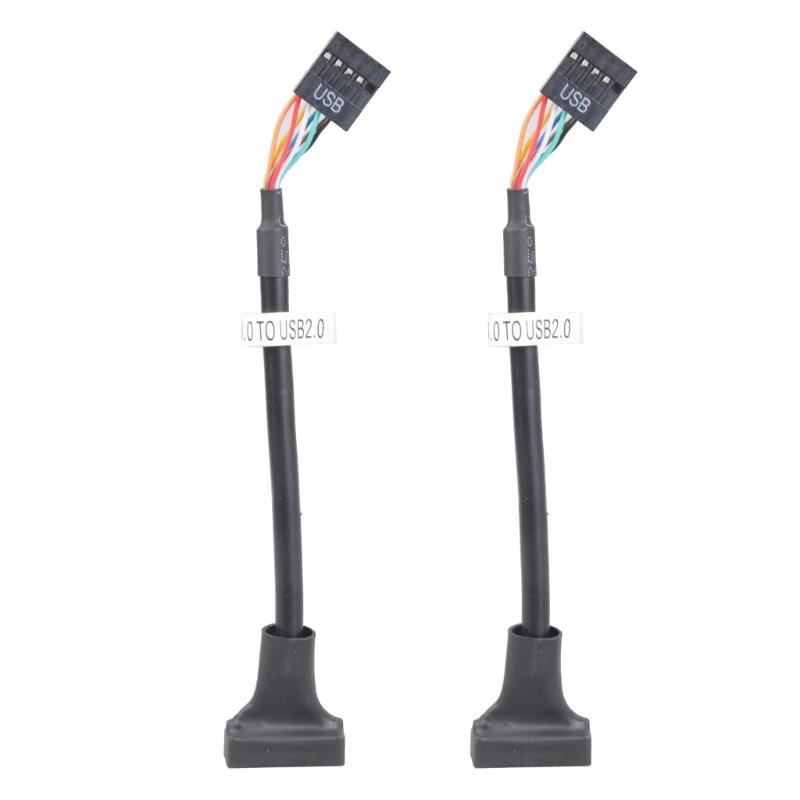 Durability USB3.0 Header to USB2.0,20Pin USB to 9Pin USB Connection Cable for Enhances Device Compatibility 1pc/2pcs